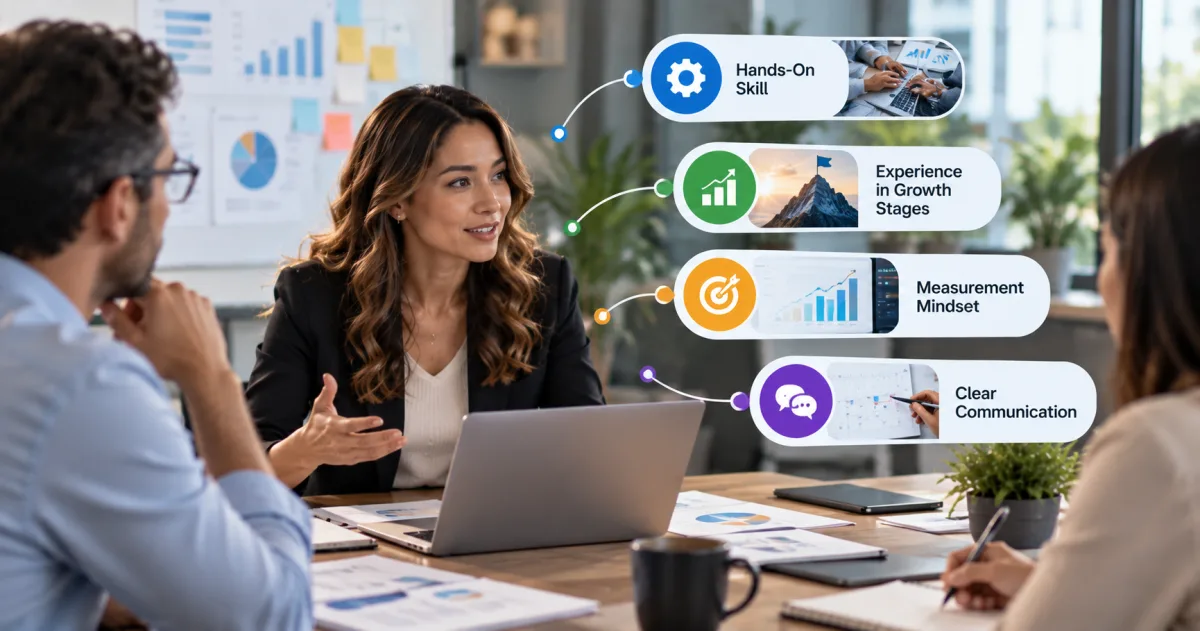 What should you look for in a fractional cmo