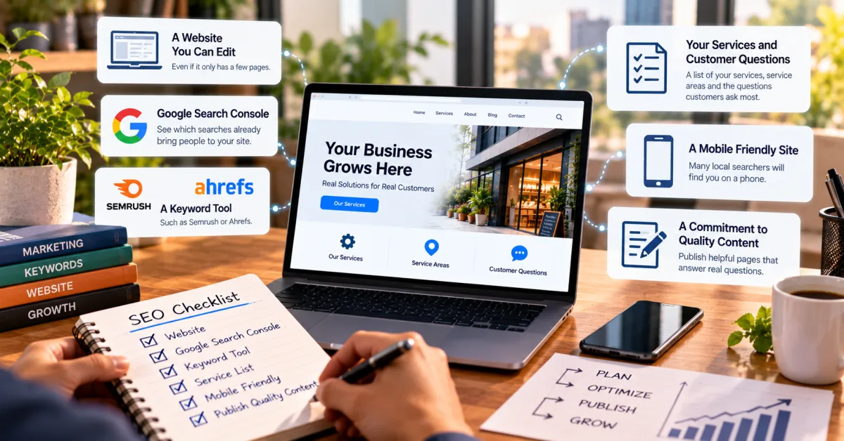 What You Need Before You Start SEO